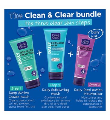 Clean & Clear Exfoliating Daily Wash 150ml