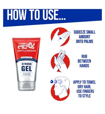 Brylcreem Hair Gel Strong 150ml