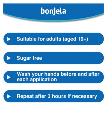 Bonjela Adult Mouth Ulcer Pain Relief Sugar Free Gel 15g
