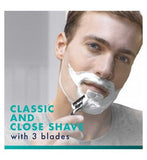 Gillette Mach3 Razor For Men, 1 Gillette Razor, 2 Razor Blade Refills