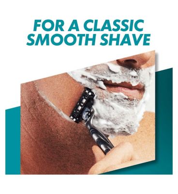 Gillette Mach3 Razor Refills for Men, 8 Razor Blade Refills
