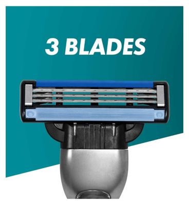 Gillette Mach3 Razor Refills for Men, 8 Razor Blade Refills