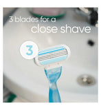 Gillette Venus Razor Blades, Smooth 3 Blade Women’s Razor Blades X4<br/>