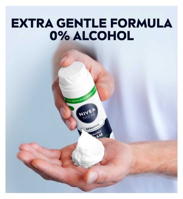 NIVEA MEN Sensitive Shaving Foam 200ml