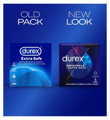 Durex Extra Safe Condoms - 3 Pack