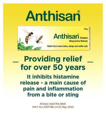 Anthisan Bite and Sting Cream - 20g