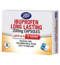 Boots Ibuprofen Long Lasting 200mg Capsules - 16 Capsules