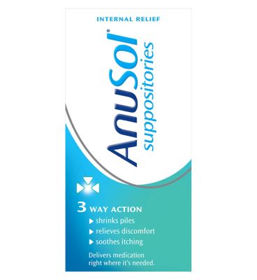 Anusol Suppositories 12 Pack