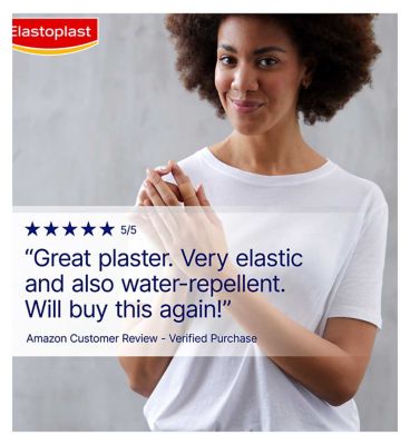 Elastoplast Fabric Durable Cut to Size Plasters 1m x 6cm - 10 Strips