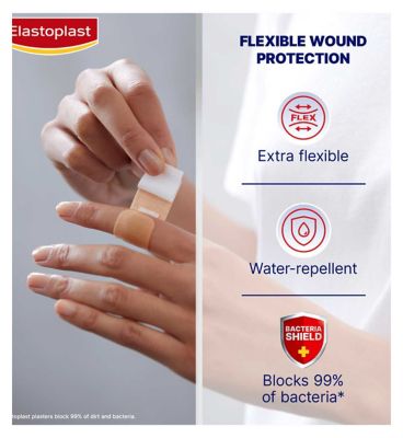 Elastoplast Fabric Plasters, Assorted 40 Pack