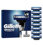 Gillette Mach3 Turbo Men’s Razor Blade Refills, 8 Pack