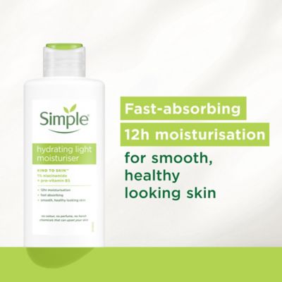 Simple Kind to Skin Hydrating Light Moisturiser 125ml