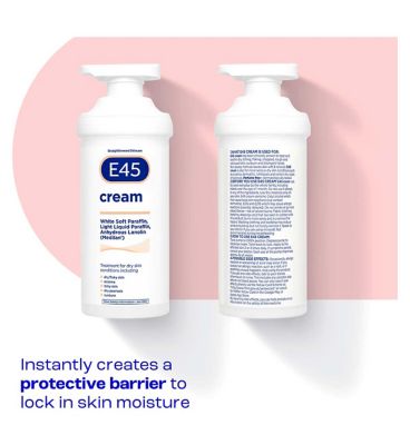 E45 Dermatological Cream for Dry Skin & Eczema- 500g
