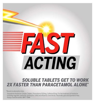 Solpadeine Headache Soluble Tablets - 16 Tablets