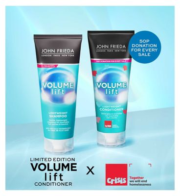 John Frieda Volume Lift Lightweight Conditioner 250ml for Fine, Flat Hair
