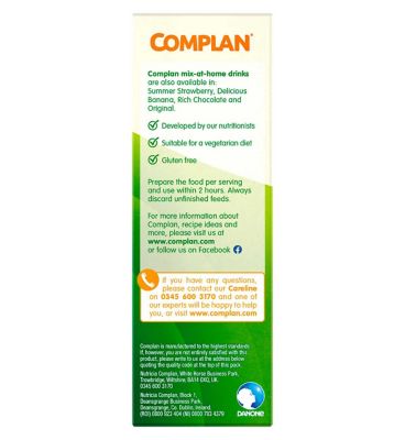 Complan Vanilla Nutritional Drink Sachet 4x55g