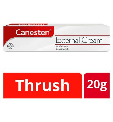 Canesten Thrush External Cream 2% w/w cream - 20g
