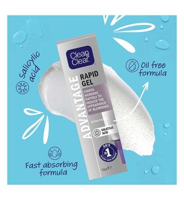 Clean & Clear Advantage Rapid Gel 15ml