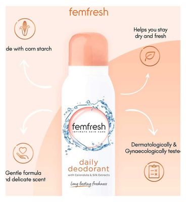 Femfresh Deodorant Spray 125ml