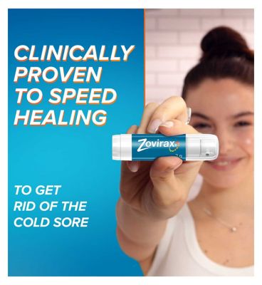 Zovirax Cold Sore Cream Aciclovir Pump 2g