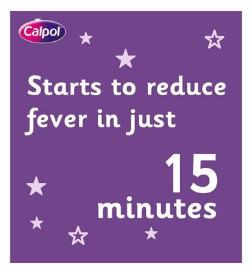 Calpol 120mg/5ml Sugar Free Infant Oral Suspension Strawberry Flavour 2+ Months 12 x 5ml Sachets