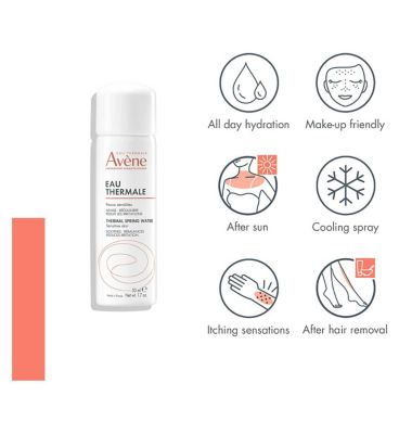 Avène Thermal Spring Water Spray for Sensitive Skin 50ml