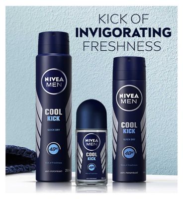 NIVEA MEN Cool Kick 48h Anti-Perspirant Deodorant Spray 250ml