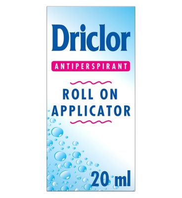 Driclor Antiperspirant Roll On Applicator 20ml