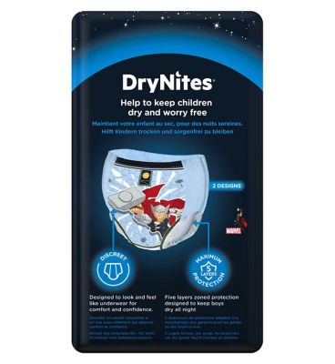 Huggies DryNites® Pyjama Bed Wetting Pants Boys 4-7 Years - 10 Pants