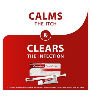 Canesten Thrush Combi Internal & External Creams 10%w/w vaginal cream and 2%w/w cream