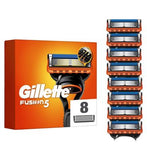 Gillette Fusion5 Razor Refills For Men, 8 Razor Blade Refills