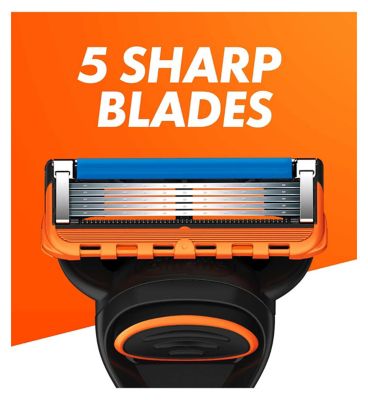 Gillette Fusion5 Power Razor Refill for Men, Gillette 8 Razor Blade Refills<br/>