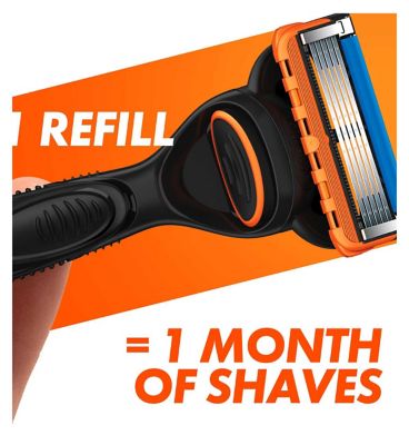 Gillette Fusion5 Power Razor Refill for Men, Gillette 8 Razor Blade Refills<br/>