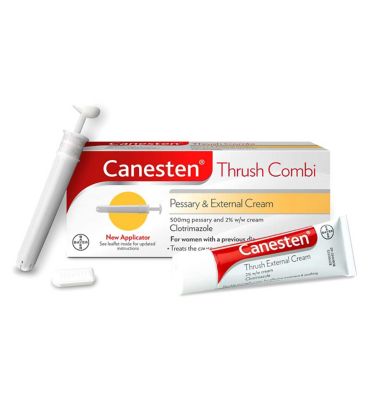 Canesten Thrush Combi 500mg Pessary & 2% External Cream