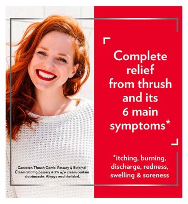 Canesten Thrush Combi 500mg Pessary & 2% External Cream