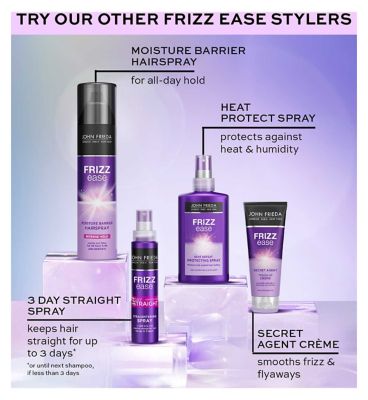 John Frieda Frizz Ease Moisture Barrier Intense Hold Hairspray 250ml