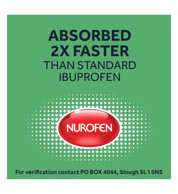 Nurofen Express 200mg Liquid Capsules – 30 Capsules
