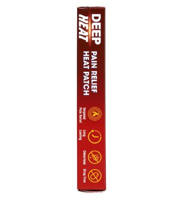 Deep Heat Pain Relief Heat Patch - 4 Patches