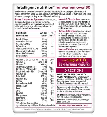 Wellwoman 50+ - 30 Tablets