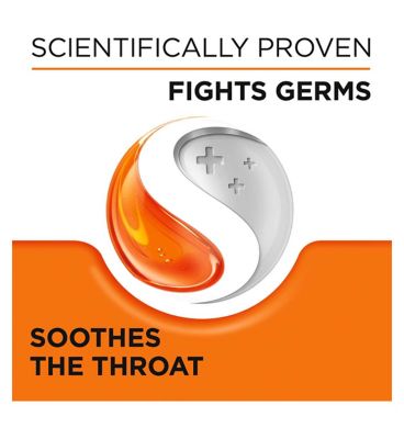 Strepsils Orange With Vitamin C (100mg) Sore Throat Lozenges 36s