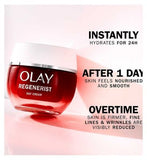 Olay Regenerist Day Face Cream Moisturiser, Anti-Ageing Niacinamide and Peptides 50ml