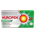 Nurofen Express Pain Relief Sodium Ibuprofen 256mg Tablets 16s