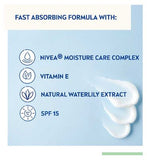 NIVEA 24H Moisture Refreshing Day Cream with Vitamin E for Normal Skin SPF15 50ml