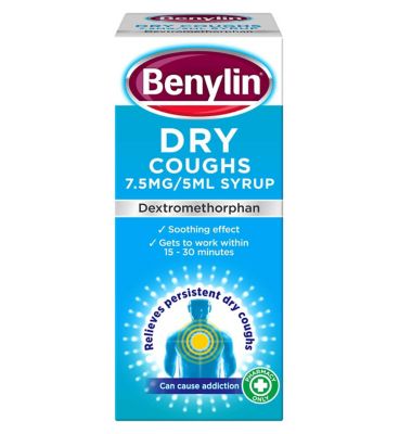 Benylin Dry Coughs 7.5mg/5ml Syrup