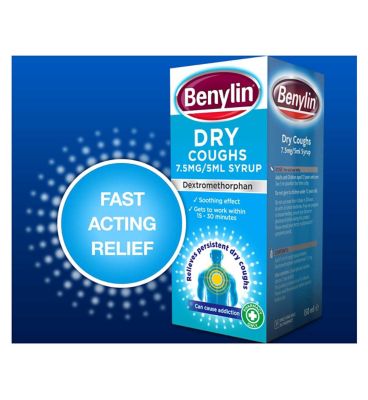 Benylin Dry Coughs 7.5mg/5ml Syrup
