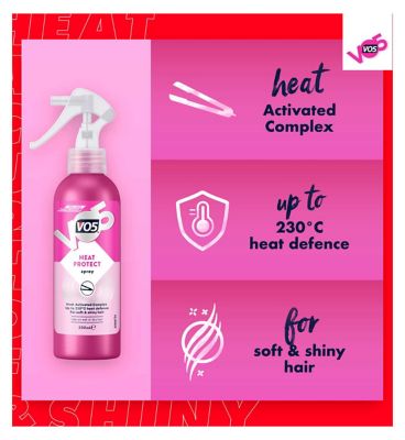 VO5 Enhance Heat Protect Spray with Heat Activated Complex 200 ml