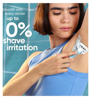 Gillette Venus Extra Smooth Women’s Razor, 1 Refill Razor Cartridges, Reusable Handle and Shower Holder