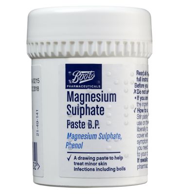 Boots Magnesium Sulfate Paste B.P. 50g