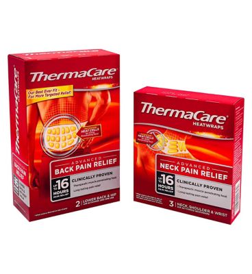Thermacare Heat Wraps for Neck, Shoulder and Wrist - 3 Heatwraps