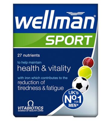 Vitabiotics Wellman Sport - 30 Tablets
